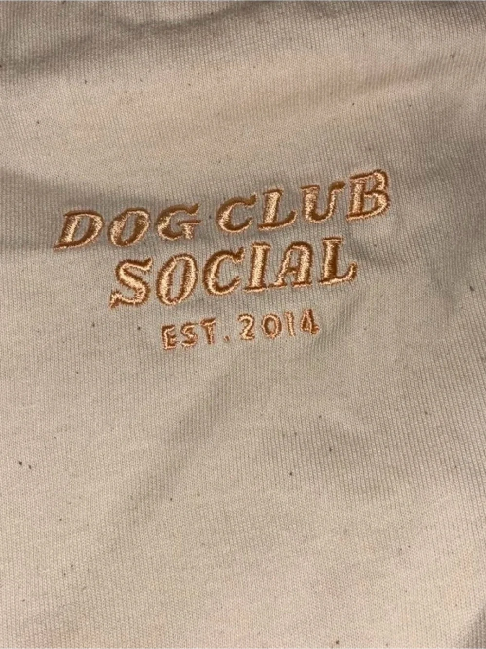 Doggie Cream Crewneck Sweater